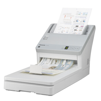 Panasonic 松下 KV-SL3035 高清双面彩色文档扫描仪 (A4 幅面、平板及馈纸式、1200dpi)