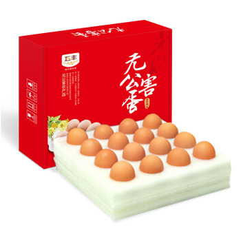 五丰 无公害鸡蛋16枚 736g