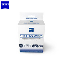 蔡司 ZEISS 专业光学拭镜纸 擦镜纸 眼镜 相机镜头 镜片 清洁湿巾 100片装