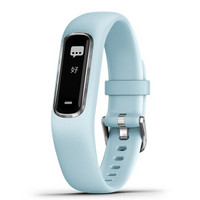 佳明（GARMIN）智能運動手環 vivosmart 4 藍色 血氧監測光學心率睡眠監測 防水觸摸久坐提醒運動健康手環