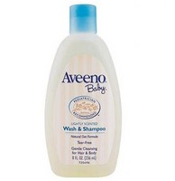 Aveeno 艾维诺 婴儿燕麦洗发沐浴露二合一 354ml *4件