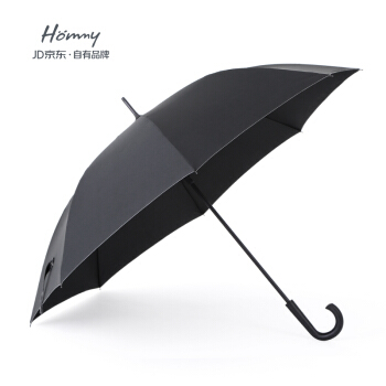 Hömmy 佳佰 直骨自动开弯柄商务雨伞