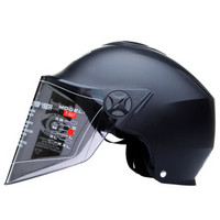 坦克（Tanked Racing）摩托车头盔电动电瓶车头盔 T507春夏头盔 XL码 亚黑