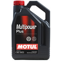 摩特（MOTUL）Multlpower Plus 半合成机油润滑油5W-30 SN级 4L