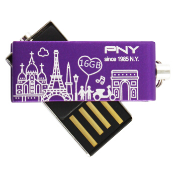 PNY 必恩威  双子盘 USB2.0 U盘