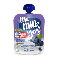 me milk 美妙可 西班牙进口儿童常温酸酸乳奶味90g