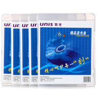 UnilC 紫光国芯 紫光（UNIS）透明色 两面装 蓝光 通用 光盘盒 （5片装）