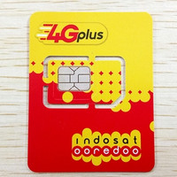 出游必备：印度尼西亚 Ooredoo手机电话卡 4G高速上网 印尼全境可用