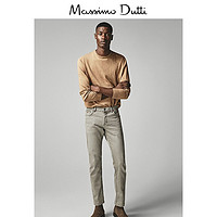 Massimo Dutti 00931317742 男士丝毛混纺圆领针织衫