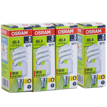 OSRAM 欧司朗 迷你螺旋节能灯 E14小口