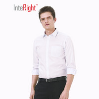 InteRight 男士超细纤维长袖衬衫