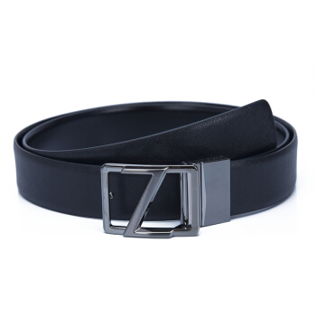Ermenegildo Zegna 杰尼亚 BWIDC1 988B NER 男士牛皮板扣皮带