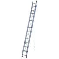 稳耐 家用梯 铝合金两节延伸梯7.6米工业级可拉伸安全直梯工程梯 美国进口品牌  D1228-2