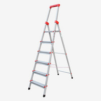 瑞居家用梯子折叠梯子人字梯子铝合金梯子6步梯加厚梯子工具梯子 BST-06G