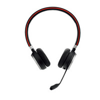 捷波朗(Jabra)双耳话务耳机头戴式耳机客服耳机呼叫中心耳麦Evolve 65 UC USB无线被动降噪含蓝牙适配器