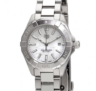 TAG Heuer 泰格豪雅 Aquaracer 竞潜 WBD1411.BA0741 女士时装腕表