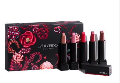 Shiseido 资生堂 超美哑光唇膏五件套装