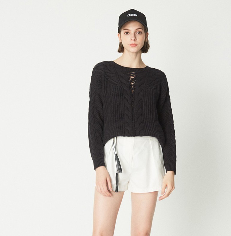 西雅衣家 C&A CA200197817 女士oversize毛衣