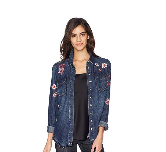 橘滋 Juicy Couture 女士牛仔衬衫