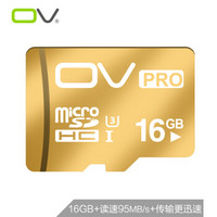 OV 16GB TF（MicroSD）存储卡 U3 C10 MLC高速版 读速90MB/s 手机平板音响点读机高速存储卡