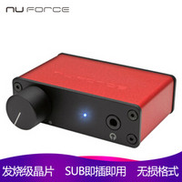 新智（NuForce）μDAC-3 数/模转换器 便携式耳机播放放大器 功放 手机电脑平板放大器 红色