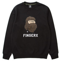 前1小时：fingercroxx Bigfoot系列 FFXSWS30183X9 男士棉质加绒卫衣