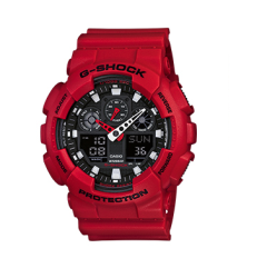 卡西欧ga100b,卡西欧ga100 casio 卡西欧 g-shock系列 ga-100b-4adr 男士石英腕表
