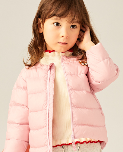 MAXWIN 马威 女小童白鸭绒轻薄羽绒服18个月-4岁