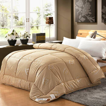 迎馨家纺 双人保暖驼毛被子（10斤，220*240cm）