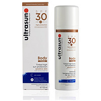 ultrasun U佳 润色敏感肌身体防晒 SPF30  150ML 