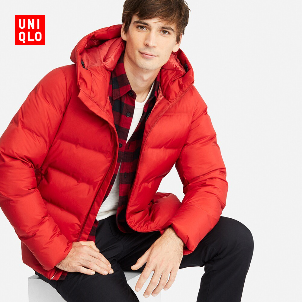 UNIQLO 优衣库 409330 男士羽绒服 (灰鸭绒)