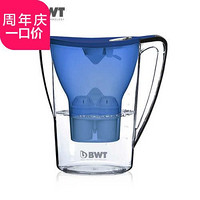 BWT 倍世 企鹅系列滤水壶2.7L 一壶一芯 蓝色