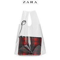 新奇好物：ZARA 16429304087 女士带内衬塑胶购物包