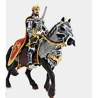Schleich 思樂 騎士系列龍模型玩具 騎馬的龍騎士國王