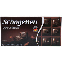 德国进口 Mauxion美可馨小方块黑巧克力100g *8件