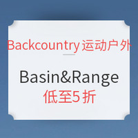 海淘活動：Backcountry 精選Basin and Range戶外裝備