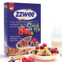 zzwee 孜滋味 水果燕麦片 蓝莓覆盆子味 375g