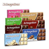 美可馨Schogetten小方块巧克力德国进口 100g 65%黑巧