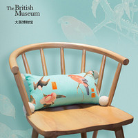 大英博物馆The British Museum鹦鹉燕子靠枕 办公室午睡枕床头车载颈枕沙发抱枕