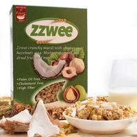 京东PLUS会员：孜滋味（zzwee） 即食水果坚果燕麦片 椰子榛子仁 375g