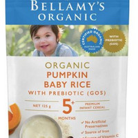 Bellamy's 贝拉米 有机婴儿高铁米粉米糊 125g 