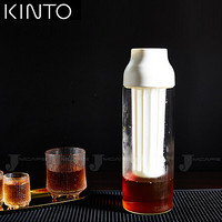 日本Kinto ColdBrew冷萃壶 冰酿咖啡壶 冰滴咖啡壶 玻璃冷泡花茶壶 带过滤网多用冷热水壶 白色 *3件
