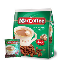 马来西亚进口 美卡菲（MacCoffee）3合1即溶咖啡榛子味450g（18g*25包）