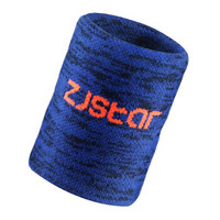 中极星ZJSTAR运动护腕 男女 篮球羽毛球护具 毛巾护手腕带跑步健身吸汗擦汗 提花蓝色