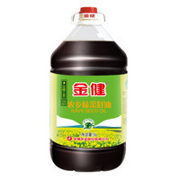 金健 农乡味菜籽油5L 非转基因食用油 物理压榨菜油