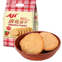 Aji 饼干蛋糕 零食 粗粮全麦代餐 消化饼干 红枣味380g/袋