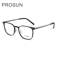 保圣（prosun）光学镜架 中性方框眼镜框近视眼镜架 PJ5008 B21亮DEMI