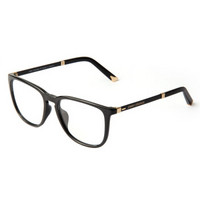Jimmy Orange 眼镜框男女款时尚板材全框眼镜架 JO3216 BK 亮黑色 配1.56近视镜片