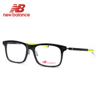 NEW BALANCE 新百伦 眼镜框 男女款黑色板材金属光学近视眼镜架NB09005 C04 51mm