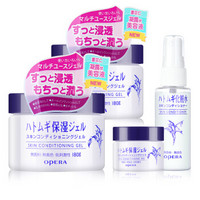 娥佩兰（OPERA）薏苡仁精华啫喱180g*2送薏仁水45ml*1+薏仁面霜18g*1（乳液面霜 补水保湿 免洗 睡眠面膜）